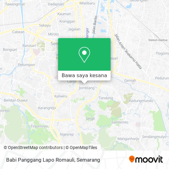 Peta Babi Panggang Lapo Romauli