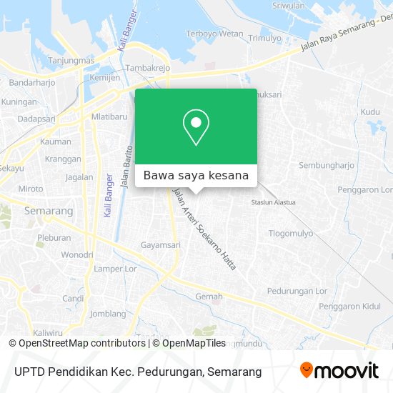 Peta UPTD Pendidikan Kec. Pedurungan