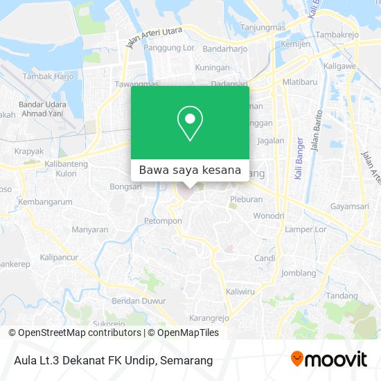 Peta Aula Lt.3 Dekanat FK Undip