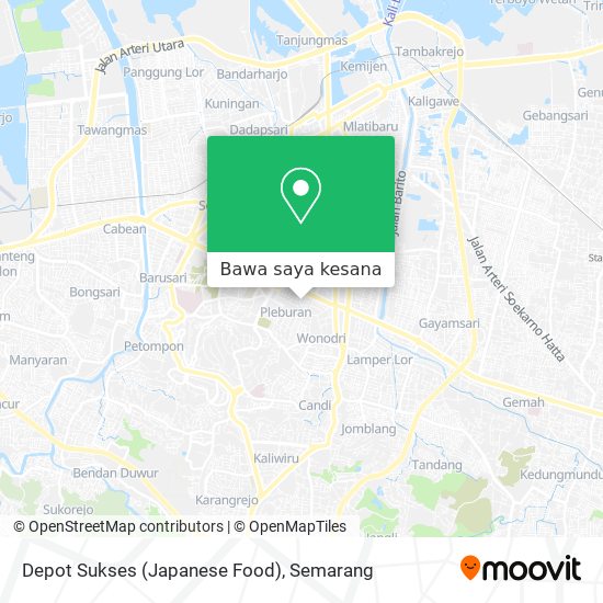 Peta Depot Sukses (Japanese Food)