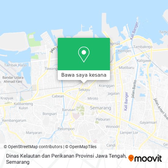 Peta Dinas Kelautan dan Perikanan Provinsi Jawa Tengah
