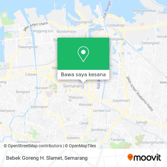 Peta Bebek Goreng H. Slamet
