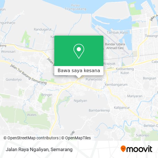 Peta Jalan Raya Ngaliyan