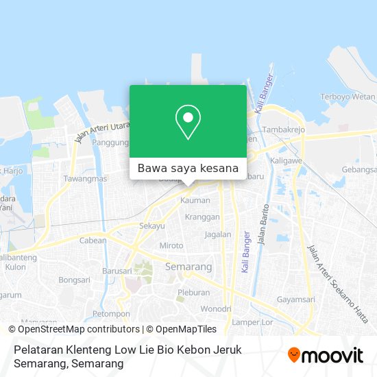Peta Pelataran Klenteng Low Lie Bio Kebon Jeruk Semarang