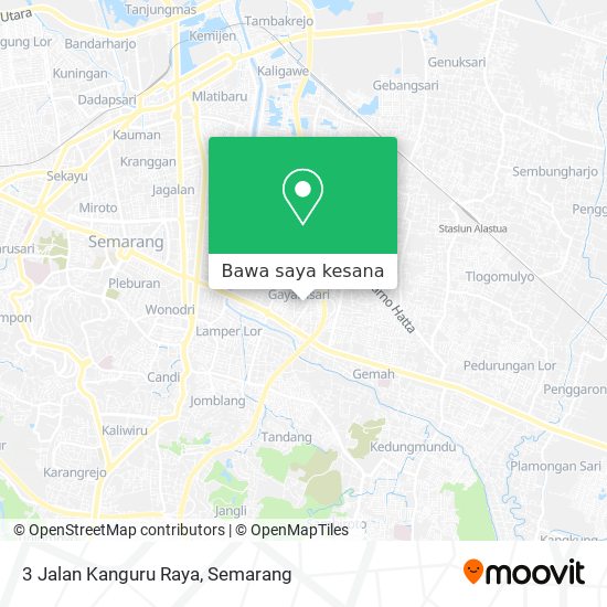 Peta 3 Jalan Kanguru Raya