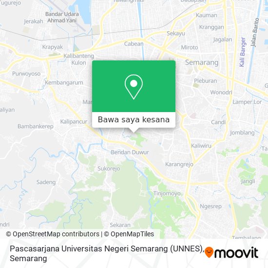 Peta Pascasarjana Universitas Negeri Semarang (UNNES)