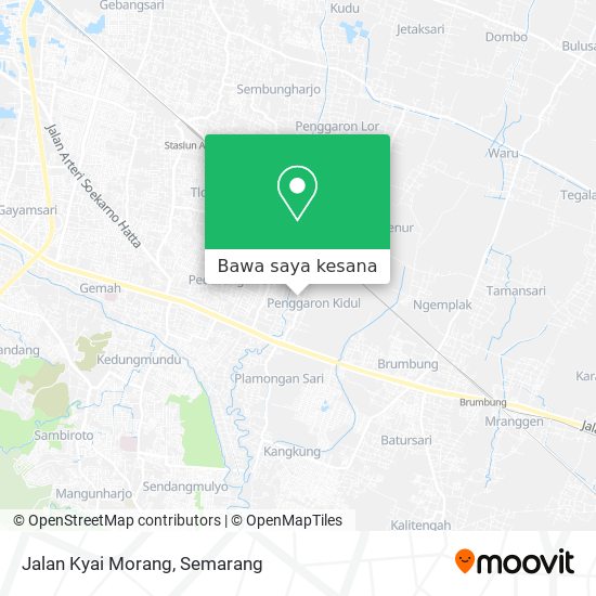 Peta Jalan Kyai Morang