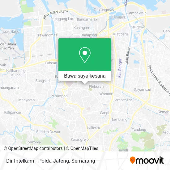 Peta Dir Intelkam - Polda Jateng