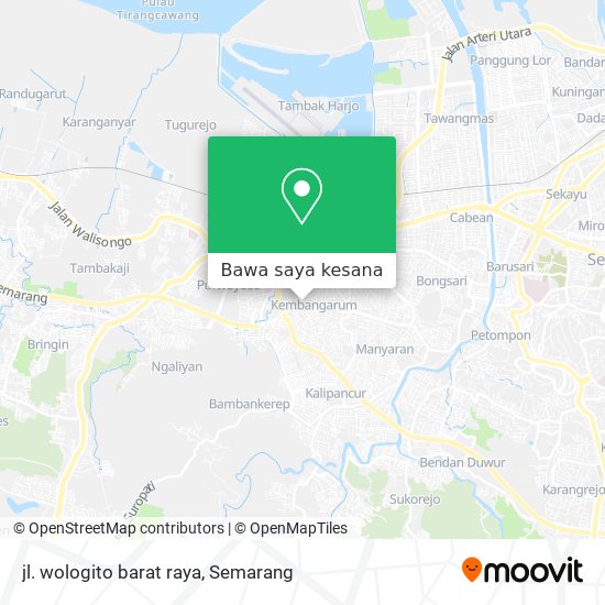 Peta jl. wologito barat raya