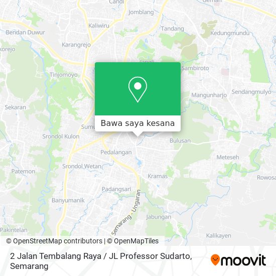 Peta 2 Jalan Tembalang Raya / JL Professor Sudarto