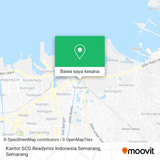 Peta Kantor SCG Readymix Indonesia Semarang