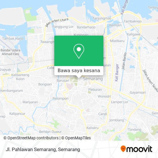 Peta Jl. Pahlawan Semarang