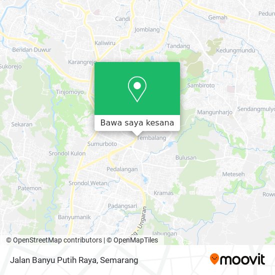 Peta Jalan Banyu Putih Raya