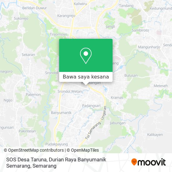 Peta SOS Desa Taruna, Durian Raya Banyumanik Semarang