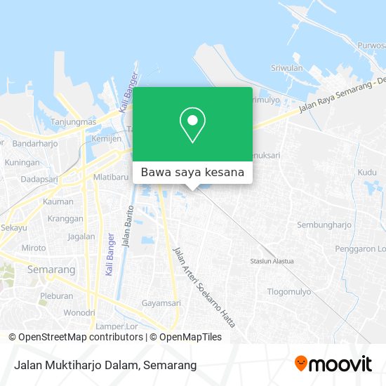 Peta Jalan Muktiharjo Dalam