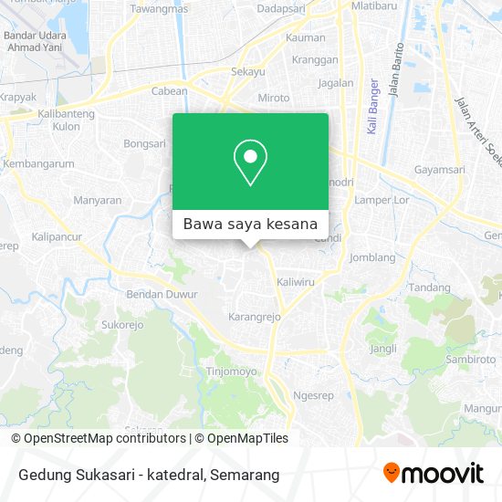 Peta Gedung Sukasari - katedral