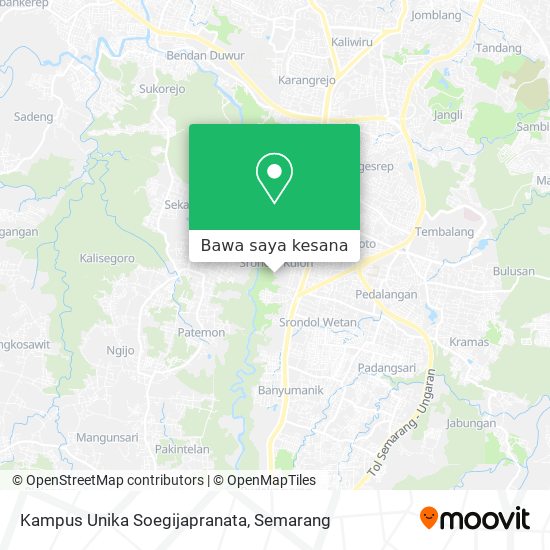Peta Kampus Unika Soegijapranata