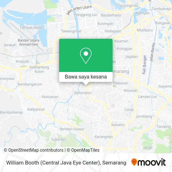 Peta William Booth (Central Java Eye Center)