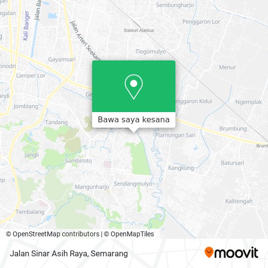 Peta Jalan Sinar Asih Raya