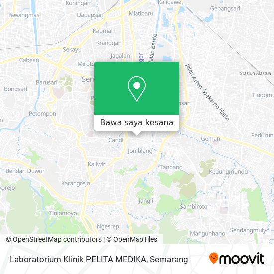 Peta Laboratorium Klinik PELITA MEDIKA