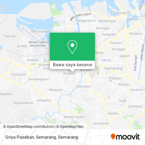 Peta Griya Paseban, Semarang