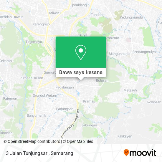 Peta 3 Jalan Tunjungsari