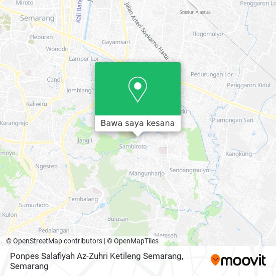 Peta Ponpes Salafiyah Az-Zuhri Ketileng Semarang