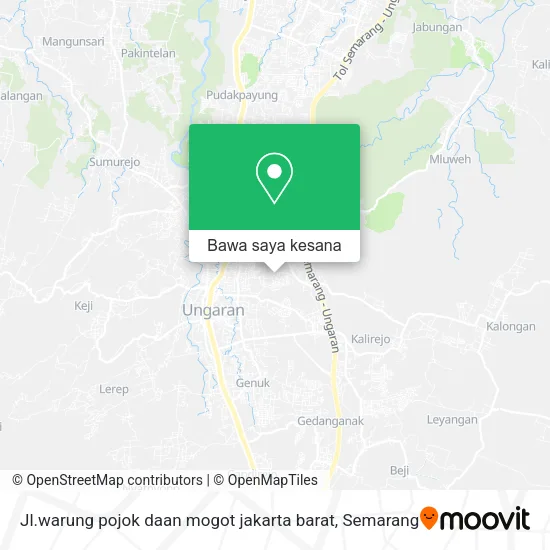 Peta Jl.warung pojok daan mogot jakarta barat