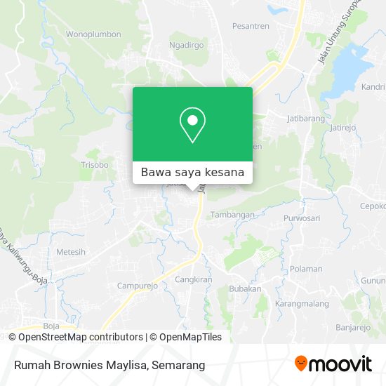 Peta Rumah Brownies Maylisa