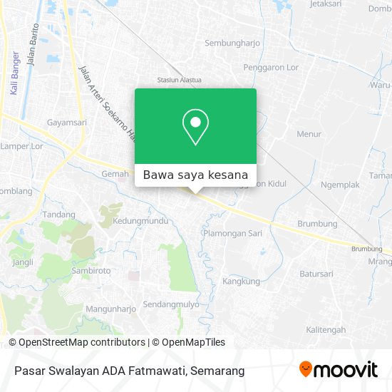 Peta Pasar Swalayan ADA Fatmawati
