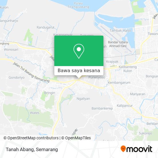 Peta Tanah Abang