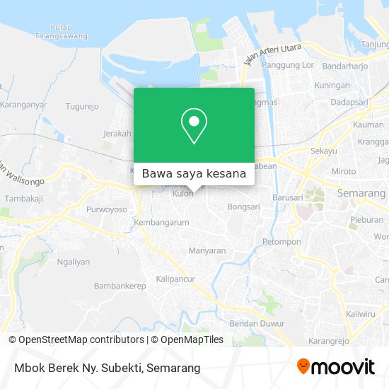 Peta Mbok Berek Ny. Subekti