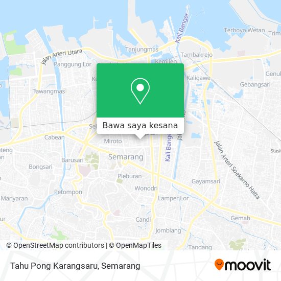 Peta Tahu Pong Karangsaru