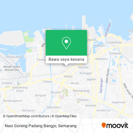 Peta Nasi Goreng Padang Bangjo