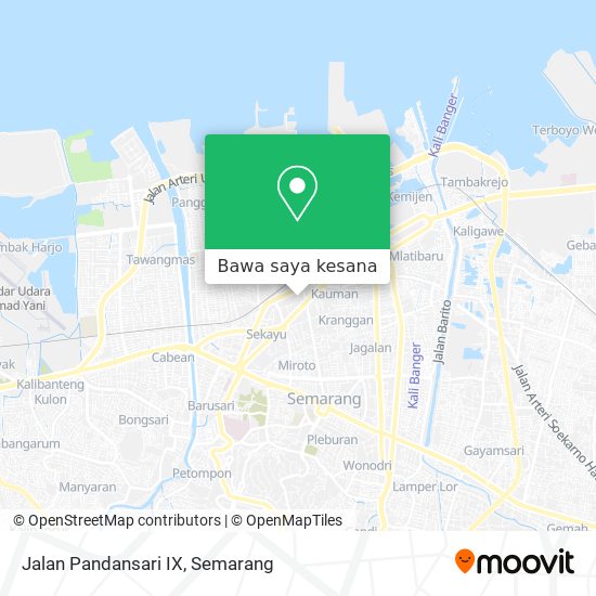 Peta Jalan Pandansari IX