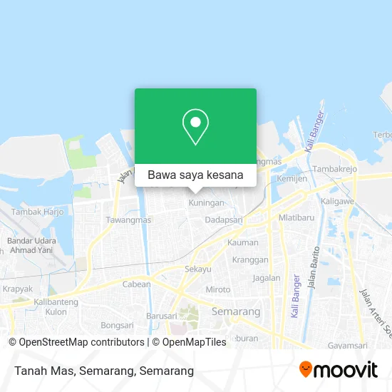 Peta Tanah Mas, Semarang