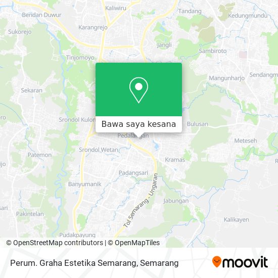 Peta Perum. Graha Estetika Semarang