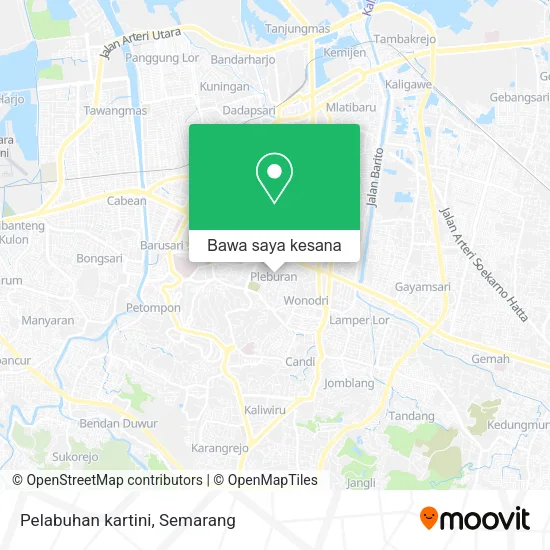 Peta Pelabuhan kartini