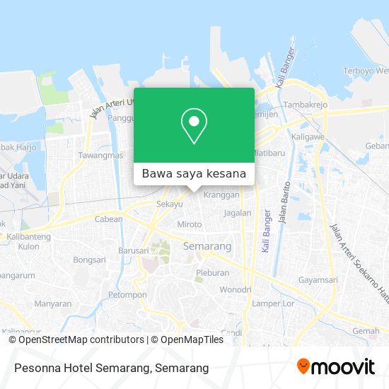 Peta Pesonna Hotel Semarang