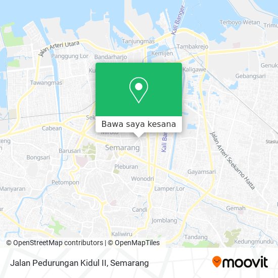 Peta Jalan Pedurungan Kidul II