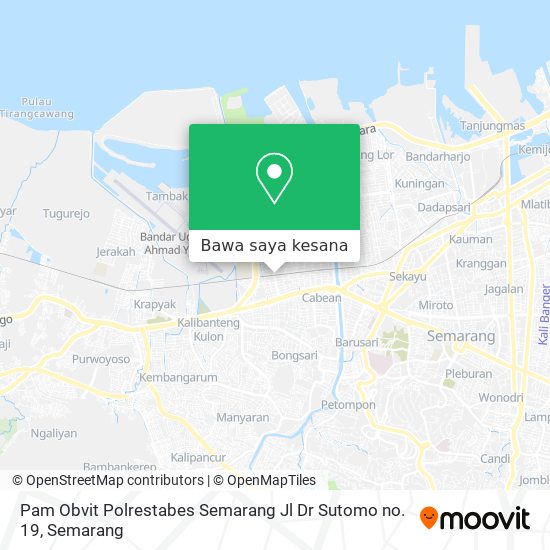 Peta Pam Obvit Polrestabes Semarang Jl Dr Sutomo no. 19