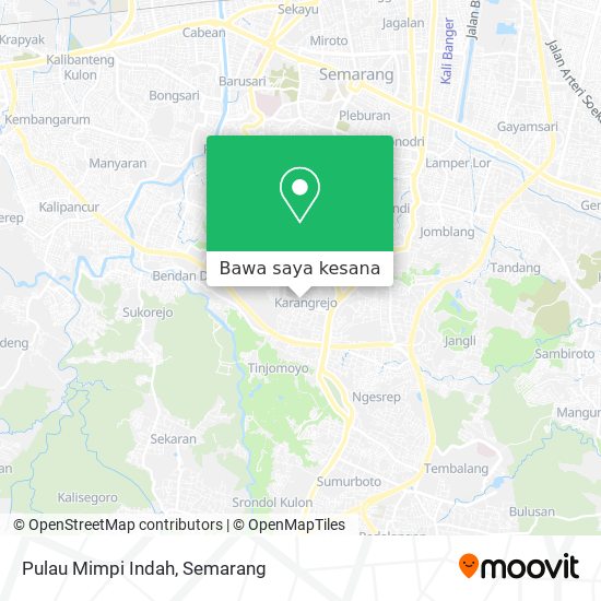 Peta Pulau Mimpi Indah