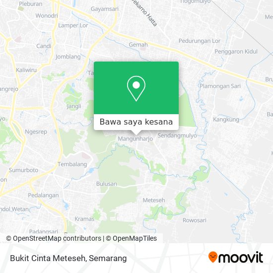 Peta Bukit Cinta Meteseh