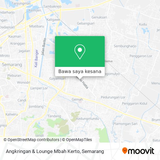 Peta Angkringan & Lounge Mbah Kerto
