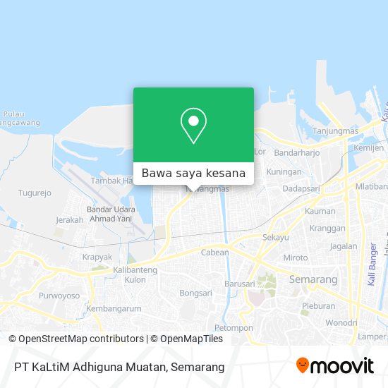 Peta PT KaLtiM Adhiguna Muatan