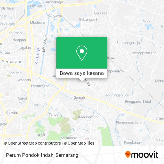 Peta Perum Pondok Indah