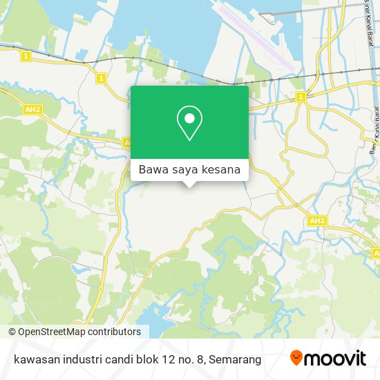 Peta kawasan industri candi blok 12 no. 8