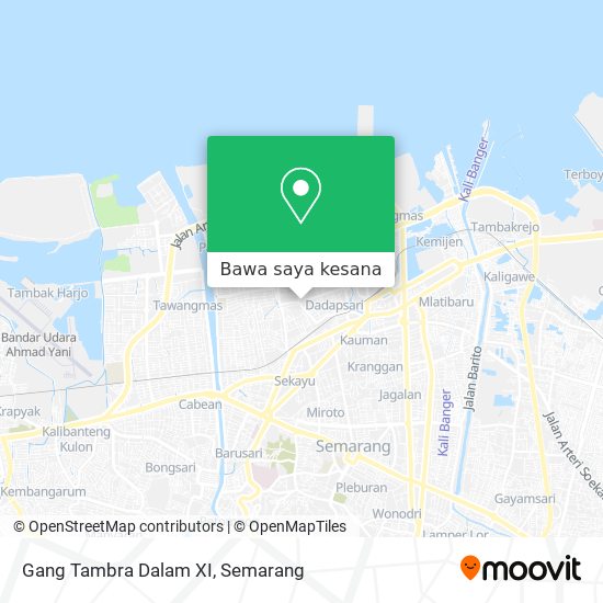 Peta Gang Tambra Dalam XI