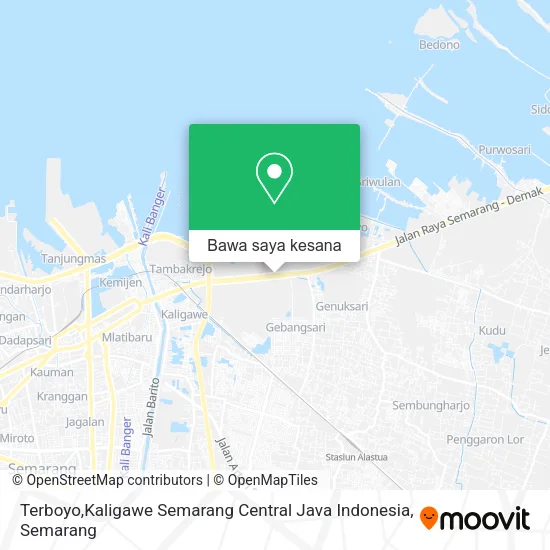 Peta Terboyo,Kaligawe Semarang Central Java Indonesia
