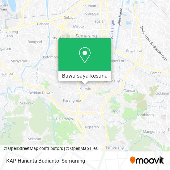 Peta KAP Hananta Budianto